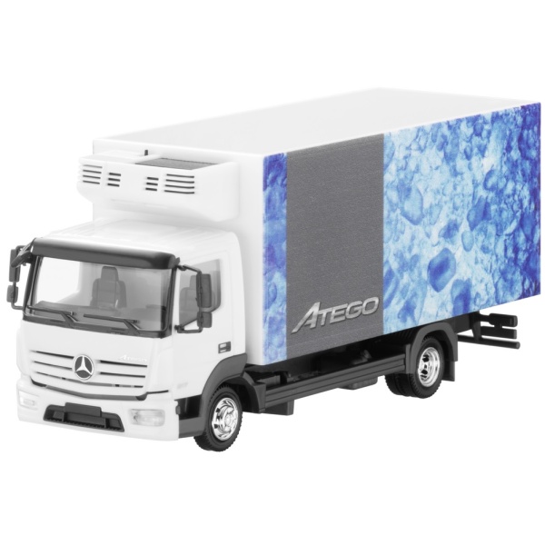 Macheta Oe Mercedes-Benz Atego Alb / Albastru 1:87 B66004097